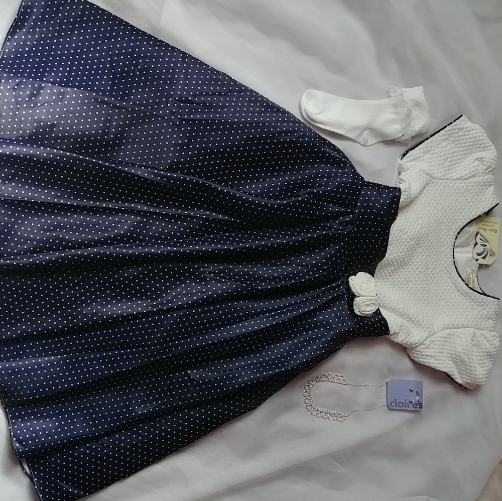 Forma Silk Polka Dot Dress